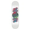 Santa Cruz Electric Lava Dot VX Skateboard Deck - 8.0" White