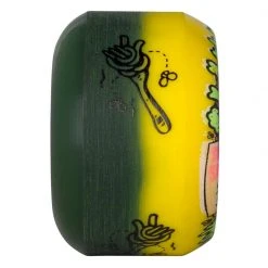 Slime Balls Double Take Cafe Vomits Mini Wheels 53mm 95a - Yellow/Black 7 Slime Balls Double Take Cafe Vomits Mini Wheels 53mm 95a - Yellow/Black