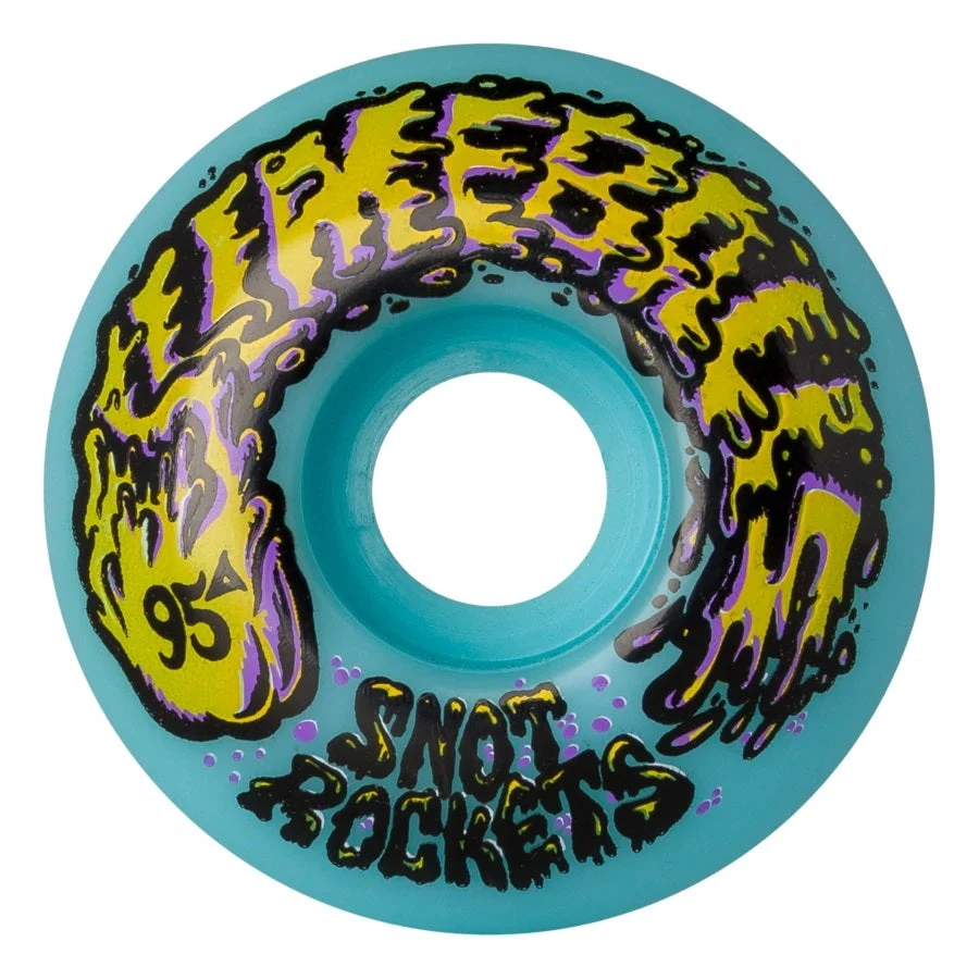 Slime Balls Snot Rockets Wheels 53mm 95a - Pastel Blue (Set) Slime Balls Snot Rockets Wheels 53mm 95a - Pastel Blue (Set)