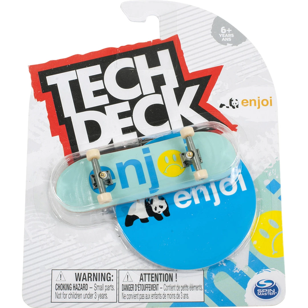 Enjoi Tech Deck 96mm Fingerboard - Frowny Face No Brainer Mint Others 3 Enjoi Tech Deck 96mm Fingerboard - Frowny Face No Brainer Mint Others