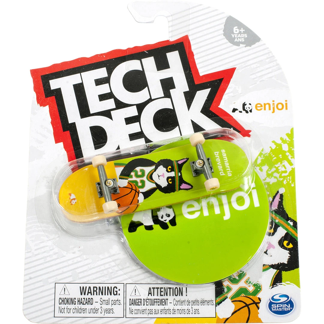 Others Enjoi Tech Deck 96mm Fingerboard - Samarria Cat Magnet Green 3 Others Enjoi Tech Deck 96mm Fingerboard - Samarria Cat Magnet Green
