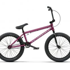WTP CRS FC 20.25" TT Complete BMX Bike - Translucent Berry Blast