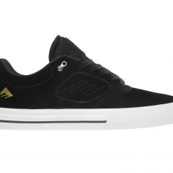MEN Emerica Shoes Reynolds 3 G6 Vulc - Black/White/Gold