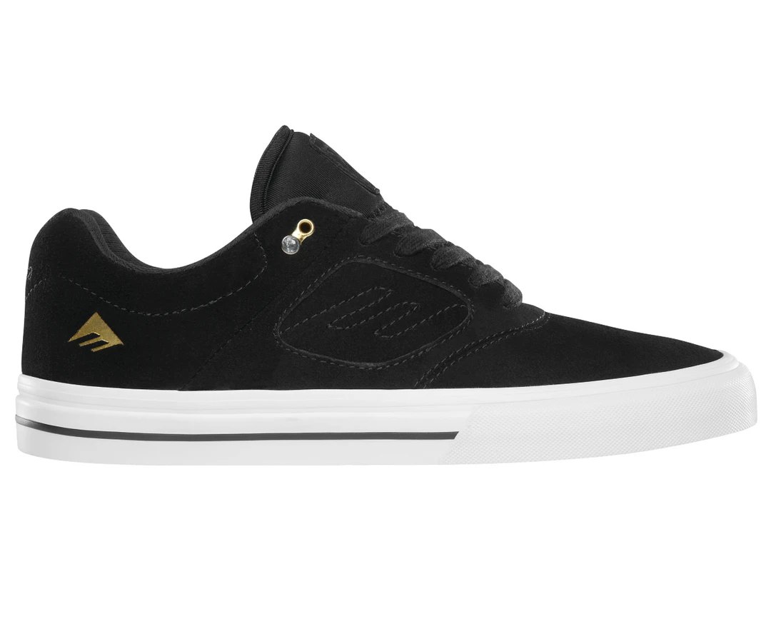 MEN Emerica Shoes Reynolds 3 G6 Vulc - Black/White/Gold 3 MEN Emerica Shoes Reynolds 3 G6 Vulc - Black/White/Gold