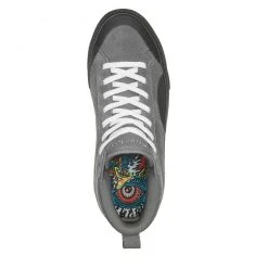Emerica X Santa Cruz Omen Hi Shoes - Grey/Black