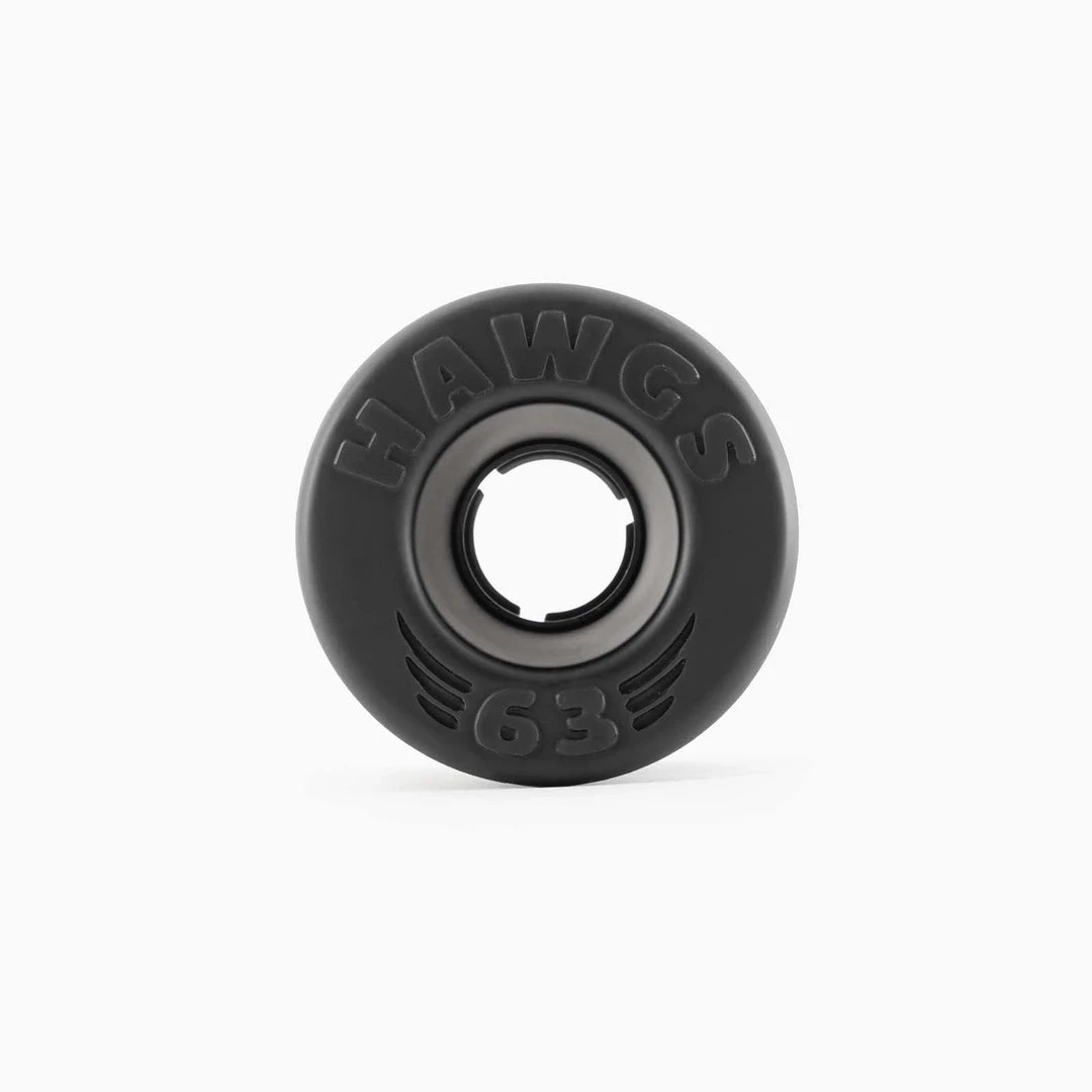 Hawgs Doozies Wheels 63mm 78a - Black (Set Of 4) 4 Hawgs Doozies Wheels 63mm 78a - Black (Set Of 4)