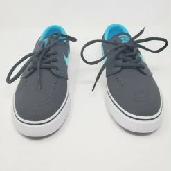 Nike Shoes SB Stefan Janoski NB BG Youth - Anthracite/Gum Blue White Black