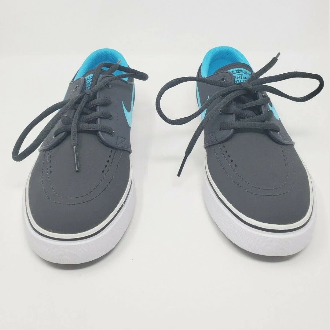 Nike Shoes SB Stefan Janoski NB BG Youth - Anthracite/Gum Blue White Black 3 Nike Shoes SB Stefan Janoski NB BG Youth - Anthracite/Gum Blue White Black