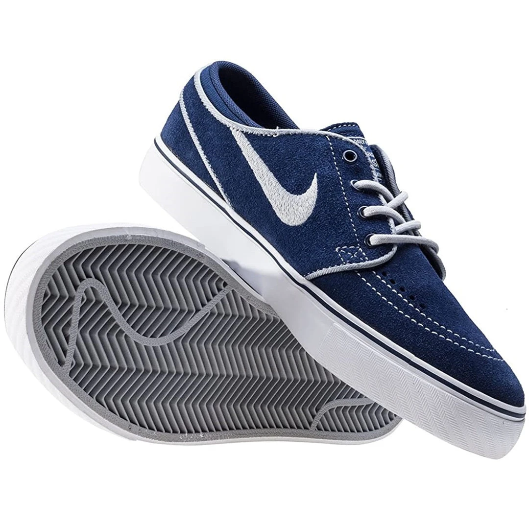 Nike Shoes SB Stefan Janoski (GS) Youth - Binary Blue/Wolf Grey White 6 Nike Shoes SB Stefan Janoski (GS) Youth - Binary Blue/Wolf Grey White