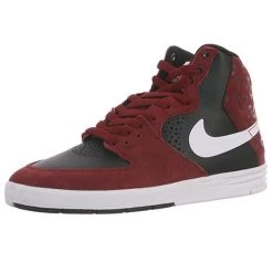 Nike Shoes Paul Rodriguez 7 High - Team Red/White-Black-Laser Crimson