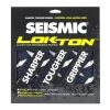 Seismic Griptape Lokton Squares Metalplate 36 Grit - Blue 2 Seismic Griptape Lokton Squares Metalplate 36 Grit - Blue