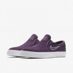 Nike Shoes SB Zoom Stefan Janoski Slip-On - Pro Purple/White-Barely Grey MEN 7 Nike Shoes SB Zoom Stefan Janoski Slip-On - Pro Purple/White-Barely Grey MEN