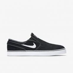 MEN Nike Shoes SB Zoom Stefan Janoski Slip-On - Black/White