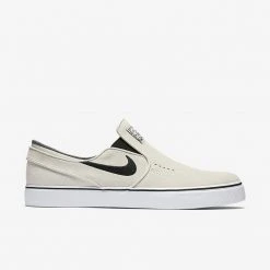 Nike Shoes SB Zoom Stefan Janoski Slip-On - Light Bone/Black-White-Black MEN
