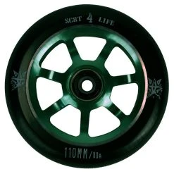 841 Delta Scooter Wheel 110mm - Green Wheels