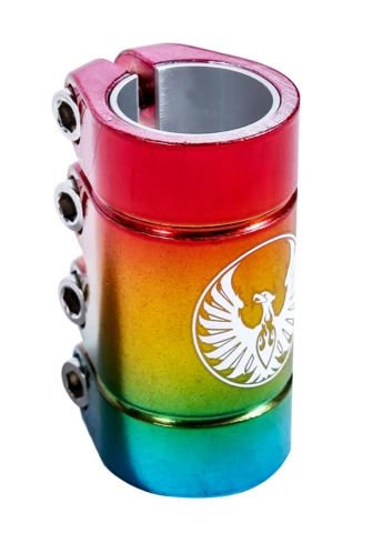 Clamps Phoenix Smooth SCS Clamp - Tri Chrome 3 Clamps Phoenix Smooth SCS Clamp - Tri Chrome