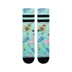Stance Reboot Rick Crew Socks - Green