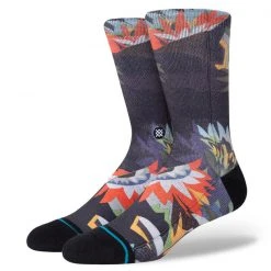 Stance La Mara Crew Socks - Black