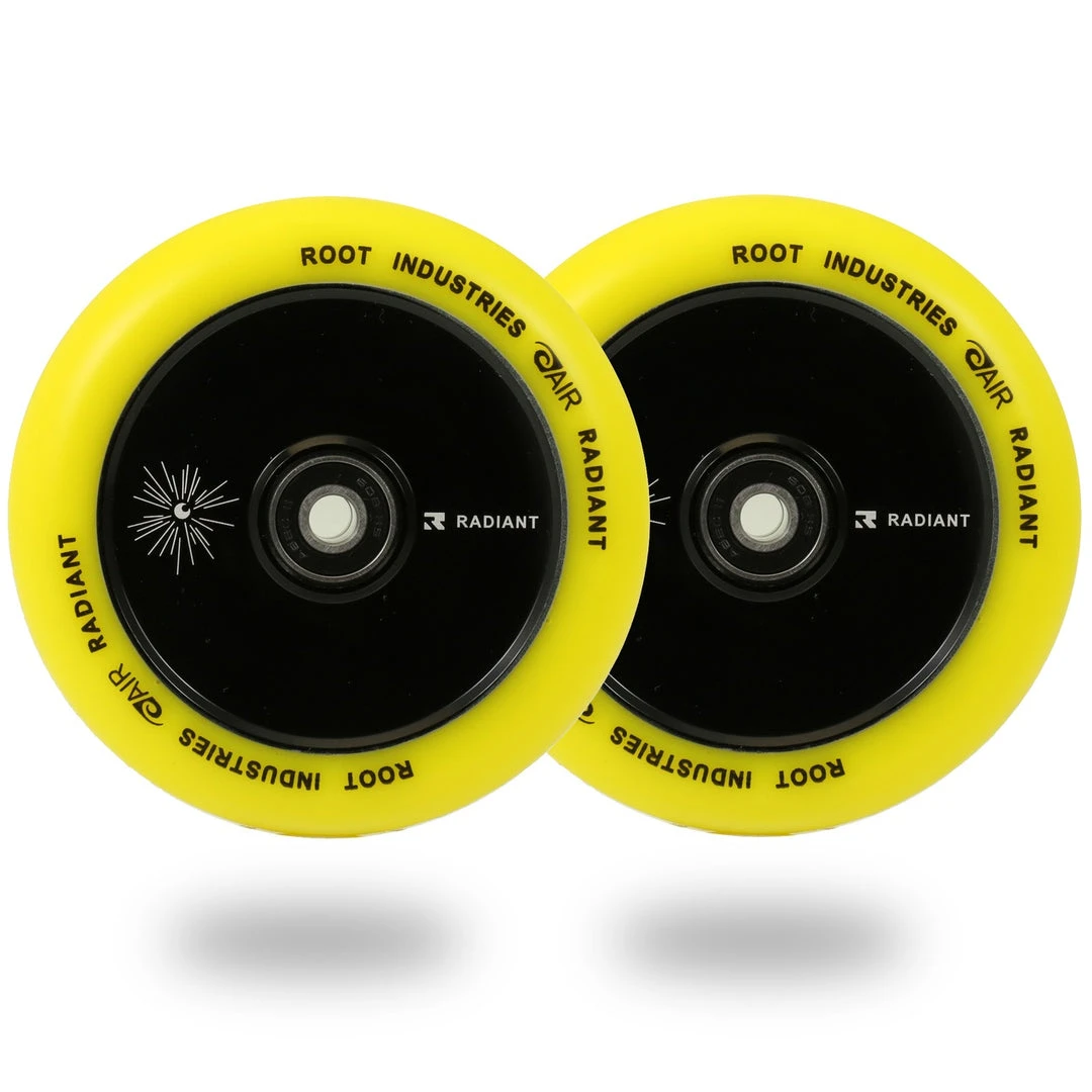 Root Industries Air Wheels 110mm - Radiant Yellow (Pair) Root Industries Air Wheels 110mm - Radiant Yellow (Pair)