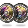Root Industries 110mm HoneyCore Wheels - Black/Rocket Fuel (Pair)