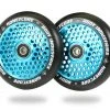 Root Industries HoneyCore Wheels 110mm - Black/Sky Blue (Pair)