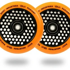 Root Industries Honeycore Radiant Wheels 120mm - Orange (Pair)