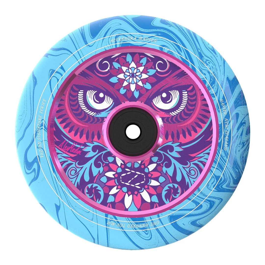 Fuzion Hollowcore Wheels 110mm - Alexandra Madsen Signature (Pair) 3 Fuzion Hollowcore Wheels 110mm - Alexandra Madsen Signature (Pair)