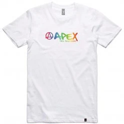 Apex Rainbow T-Shirt - White MEN