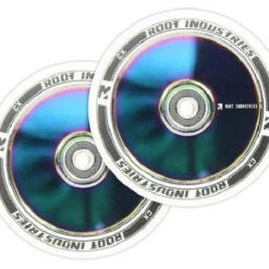 Root Industries Air Wheels 110mm - White/Rocket Fuel (Pair)