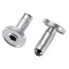 Envy Alloy Bar Ends - Silver (Pair)