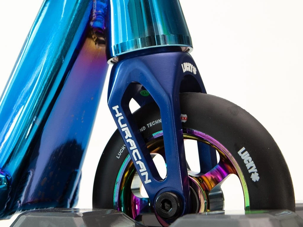 Lucky Scooters Lucky Axis Limited Edition Pro Scooter Complete - Neo Blue Complete Scooters 4 Lucky Scooters Lucky Axis Limited Edition Pro Scooter Complete - Neo Blue Complete Scooters