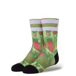 Stance Trap King Boys Crew Socks - Black