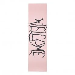 Welcome Skateboards Welcome Black Lodge Single Sheet Griptape - Pink