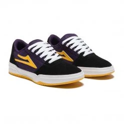 Lakai Shoes Brighton Kids - Black/Grape Suede 7 Lakai Shoes Brighton Kids - Black/Grape Suede
