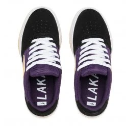 Lakai Shoes Brighton Kids - Black/Grape Suede 8 Lakai Shoes Brighton Kids - Black/Grape Suede