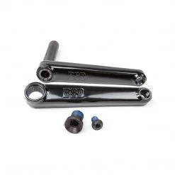 BSD BMX Substance XL Cranks 165mm - Flat Black