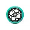 Lucky Scooters Lucky Scooter Wheel Quatro 110mm - Black/Teal Swirl