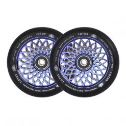 Root Industries 110mm X 24mm Lotus Wheels - Black/Blu-ray (Pair)