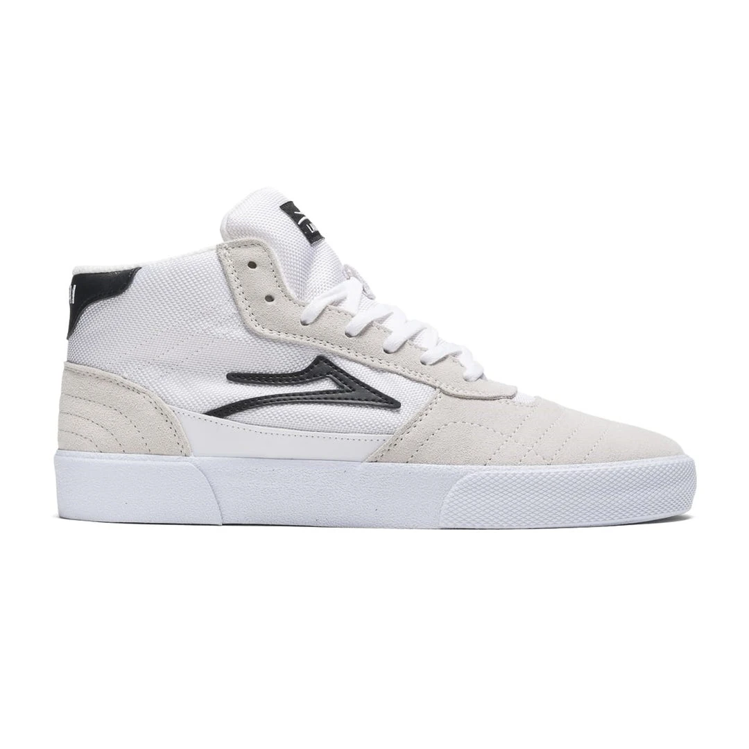 MEN Lakai Shoes Cambridge Mid - White/Black Suede 3 MEN Lakai Shoes Cambridge Mid - White/Black Suede
