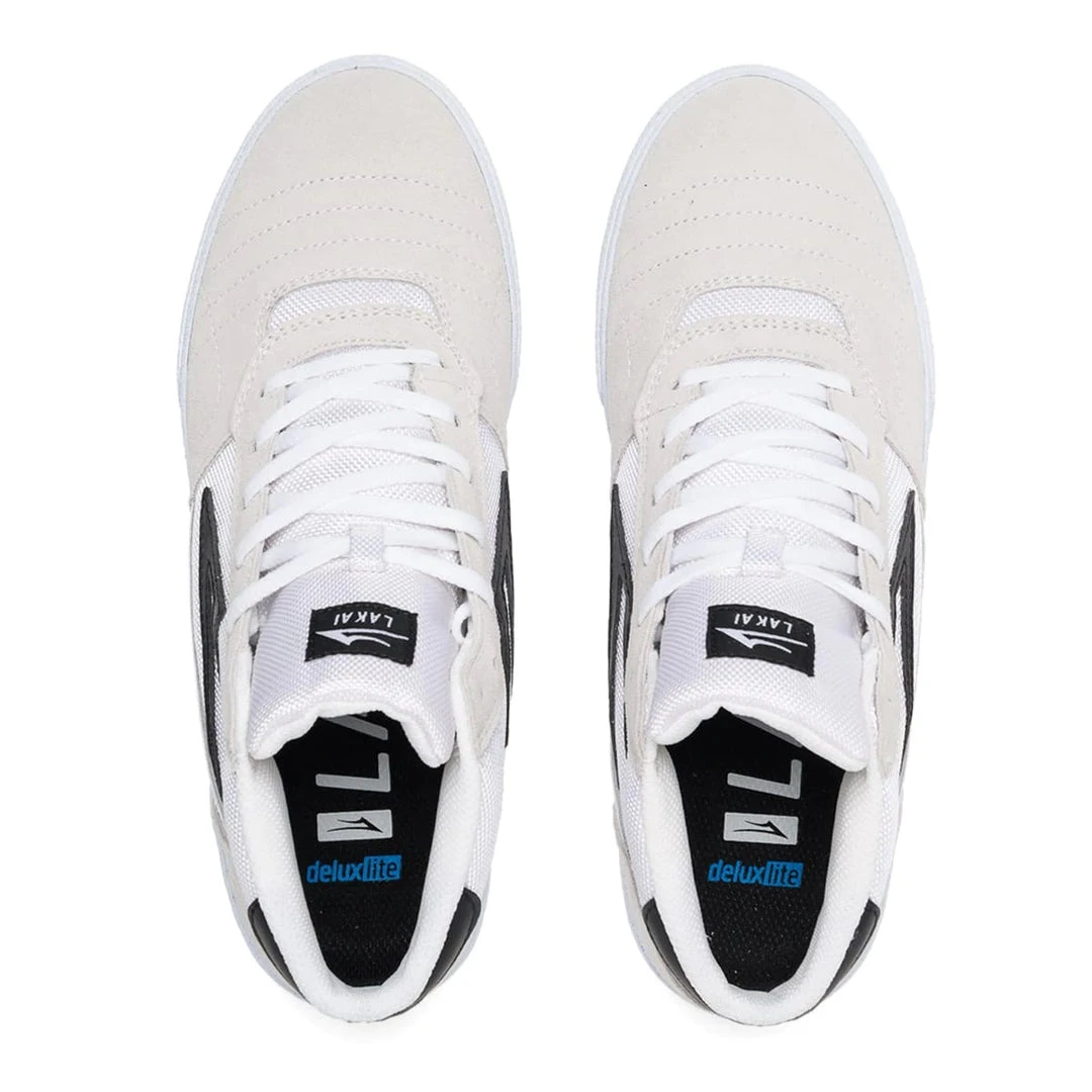 MEN Lakai Shoes Cambridge Mid - White/Black Suede 5 MEN Lakai Shoes Cambridge Mid - White/Black Suede
