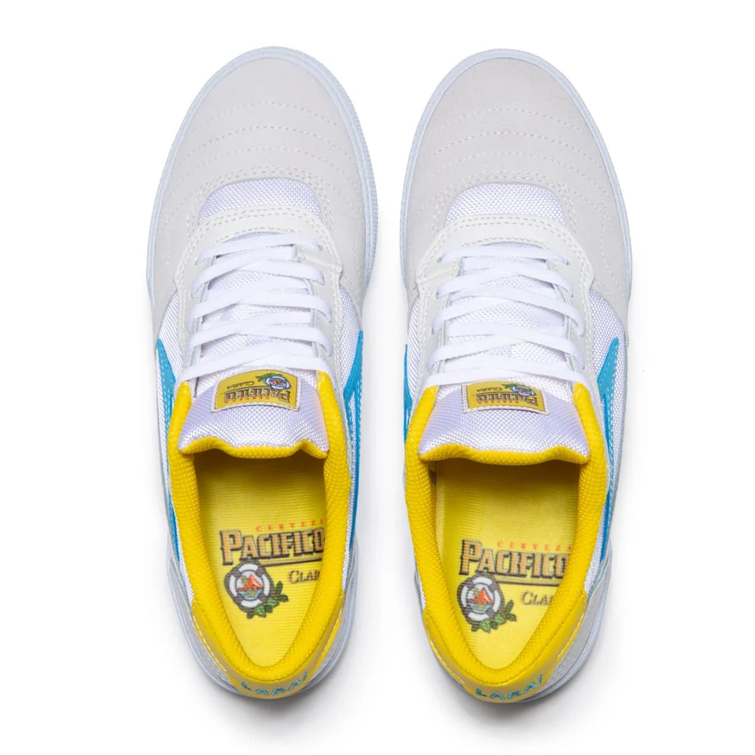 MEN Lakai Shoes Cambridge SMU - White/Cyan Suede 5 MEN Lakai Shoes Cambridge SMU - White/Cyan Suede