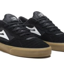 Lakai Shoes Cambridge - Black/Gum Suede MEN