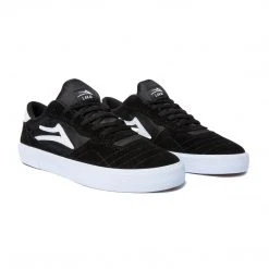 MEN Lakai Shoes Cambridge - Black/White Suede