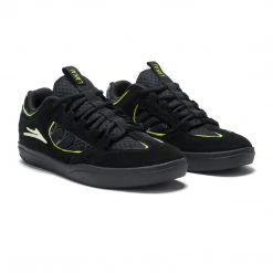 Lakai Shoes Carroll - Black/Neon Green MEN
