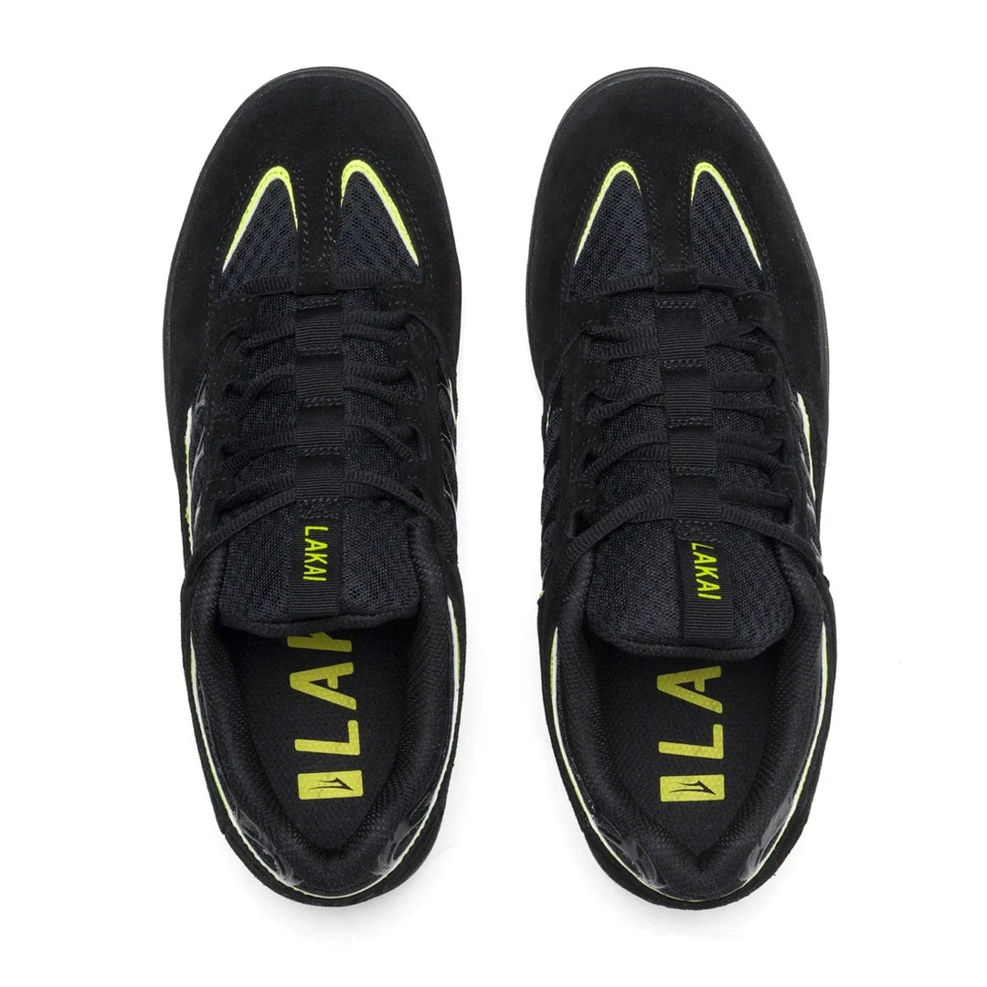 Lakai Shoes Carroll - Black/Neon Green MEN 5 Lakai Shoes Carroll - Black/Neon Green MEN