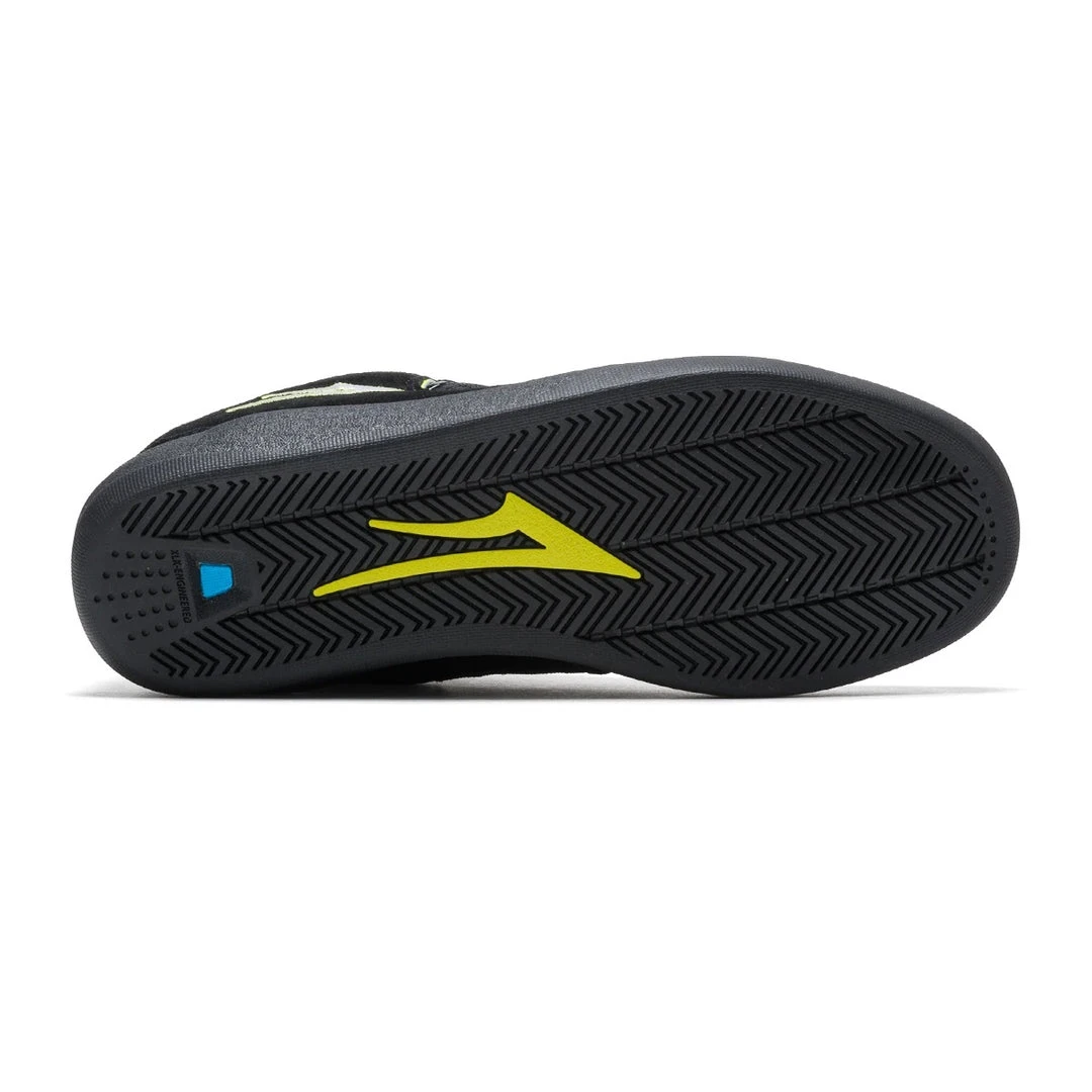 Lakai Shoes Carroll - Black/Neon Green MEN 6 Lakai Shoes Carroll - Black/Neon Green MEN