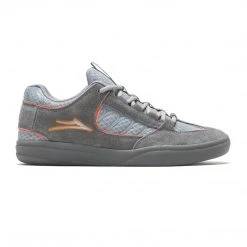 MEN Lakai Shoes Carroll - Grey/Orange Suede