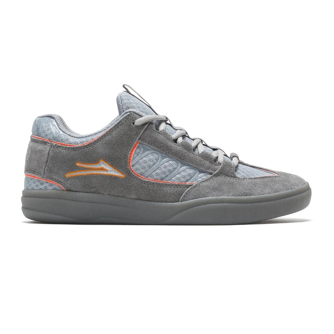 MEN Lakai Shoes Carroll - Grey/Orange Suede 3 MEN Lakai Shoes Carroll - Grey/Orange Suede
