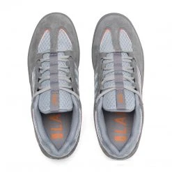 MEN Lakai Shoes Carroll - Grey/Orange Suede 8 MEN Lakai Shoes Carroll - Grey/Orange Suede