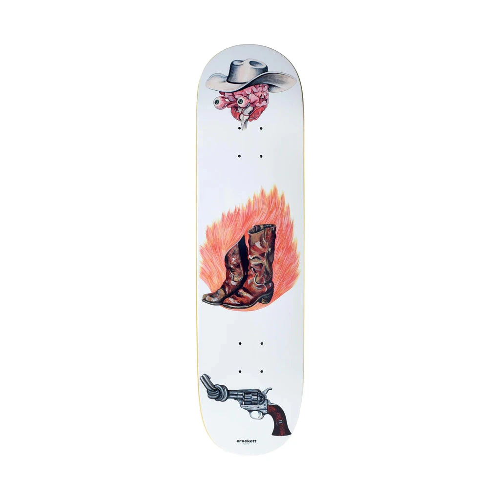 Quasi Crockett 'Cowboy' Skateboard Deck - 8.25" Decks 3 Quasi Crockett 'Cowboy' Skateboard Deck - 8.25" Decks